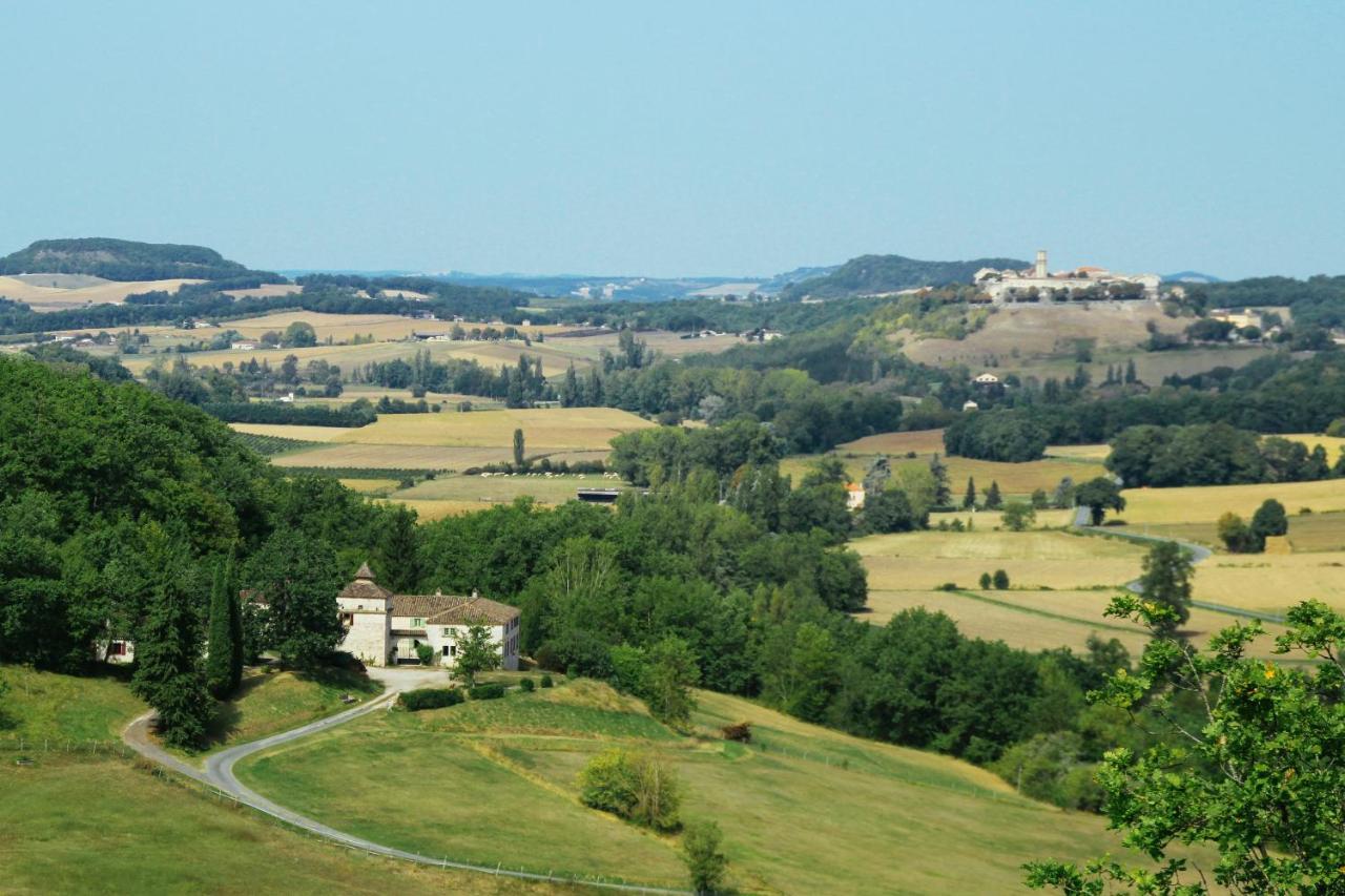 Manoir Le Moulinal47 - Vue Panoramique 호텔 Courbiac 외부 사진