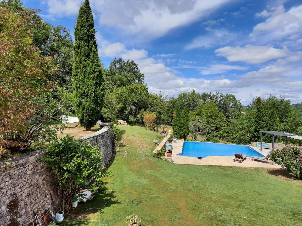 Manoir Le Moulinal47 - Vue Panoramique 호텔 Courbiac 외부 사진