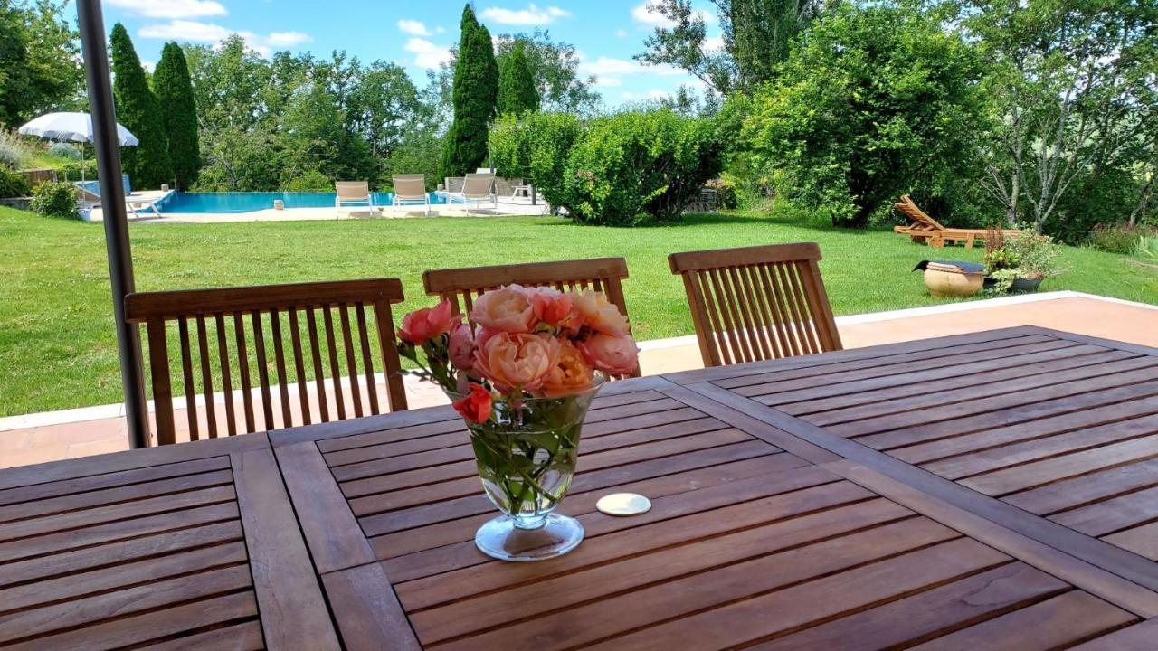 Manoir Le Moulinal47 - Vue Panoramique 호텔 Courbiac 외부 사진