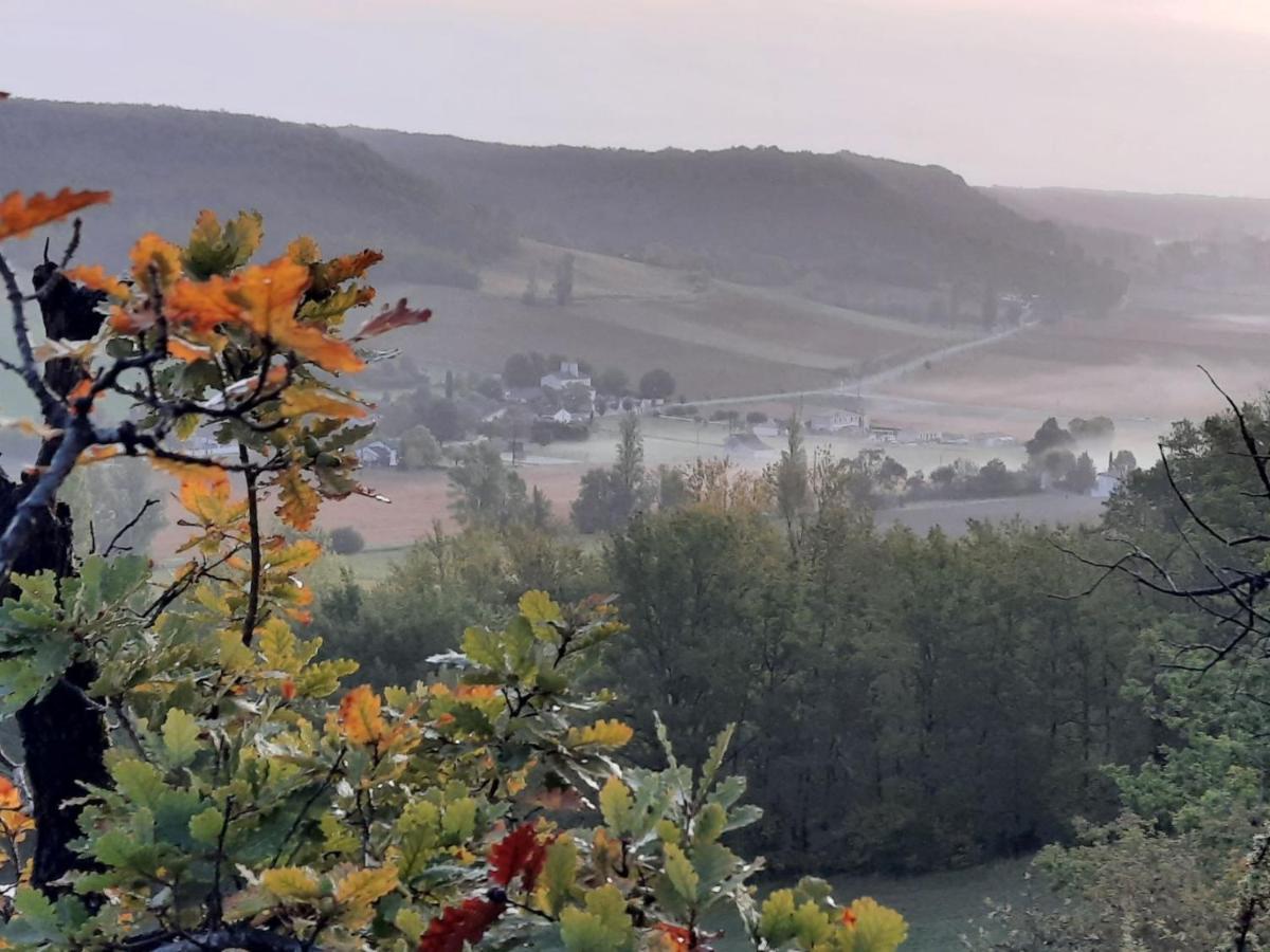 Manoir Le Moulinal47 - Vue Panoramique 호텔 Courbiac 외부 사진