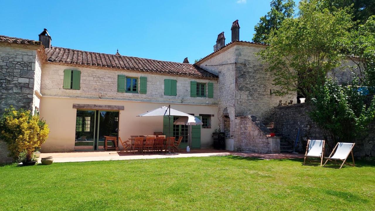 Manoir Le Moulinal47 - Vue Panoramique 호텔 Courbiac 외부 사진