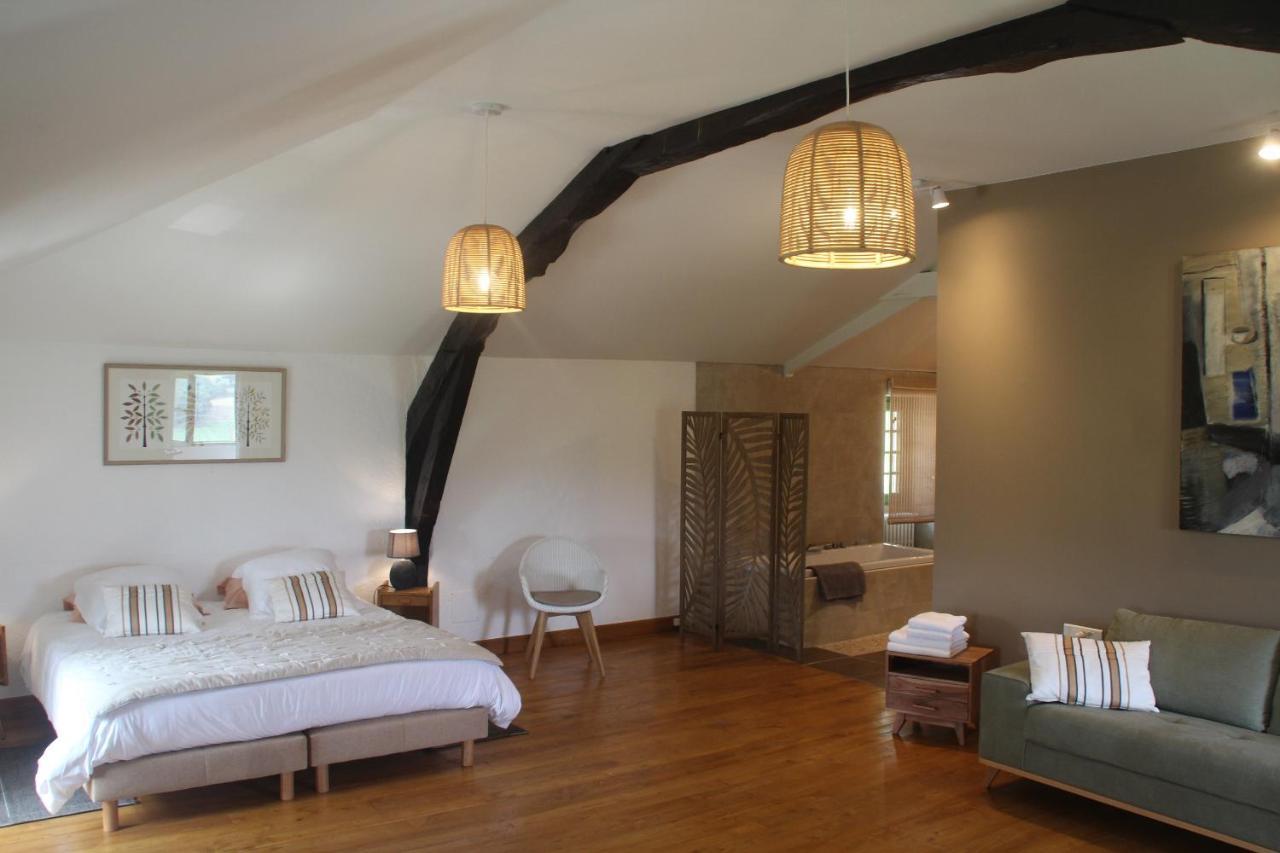 Manoir Le Moulinal47 - Vue Panoramique 호텔 Courbiac 외부 사진
