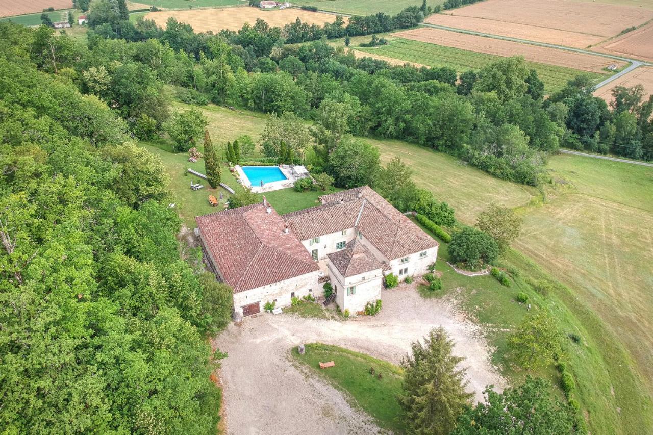 Manoir Le Moulinal47 - Vue Panoramique 호텔 Courbiac 외부 사진