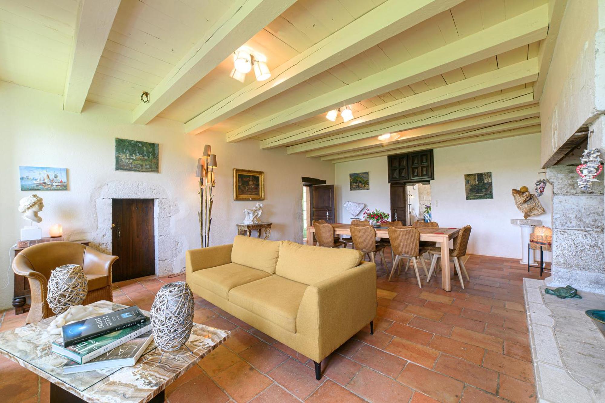 Manoir Le Moulinal47 - Vue Panoramique 호텔 Courbiac 외부 사진