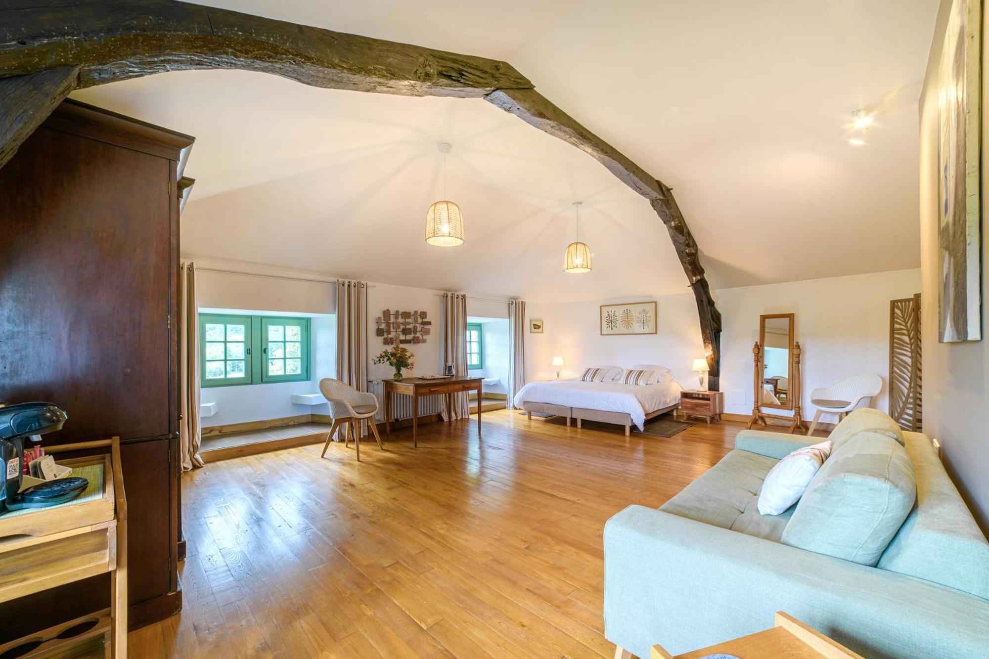 Manoir Le Moulinal47 - Vue Panoramique 호텔 Courbiac 외부 사진