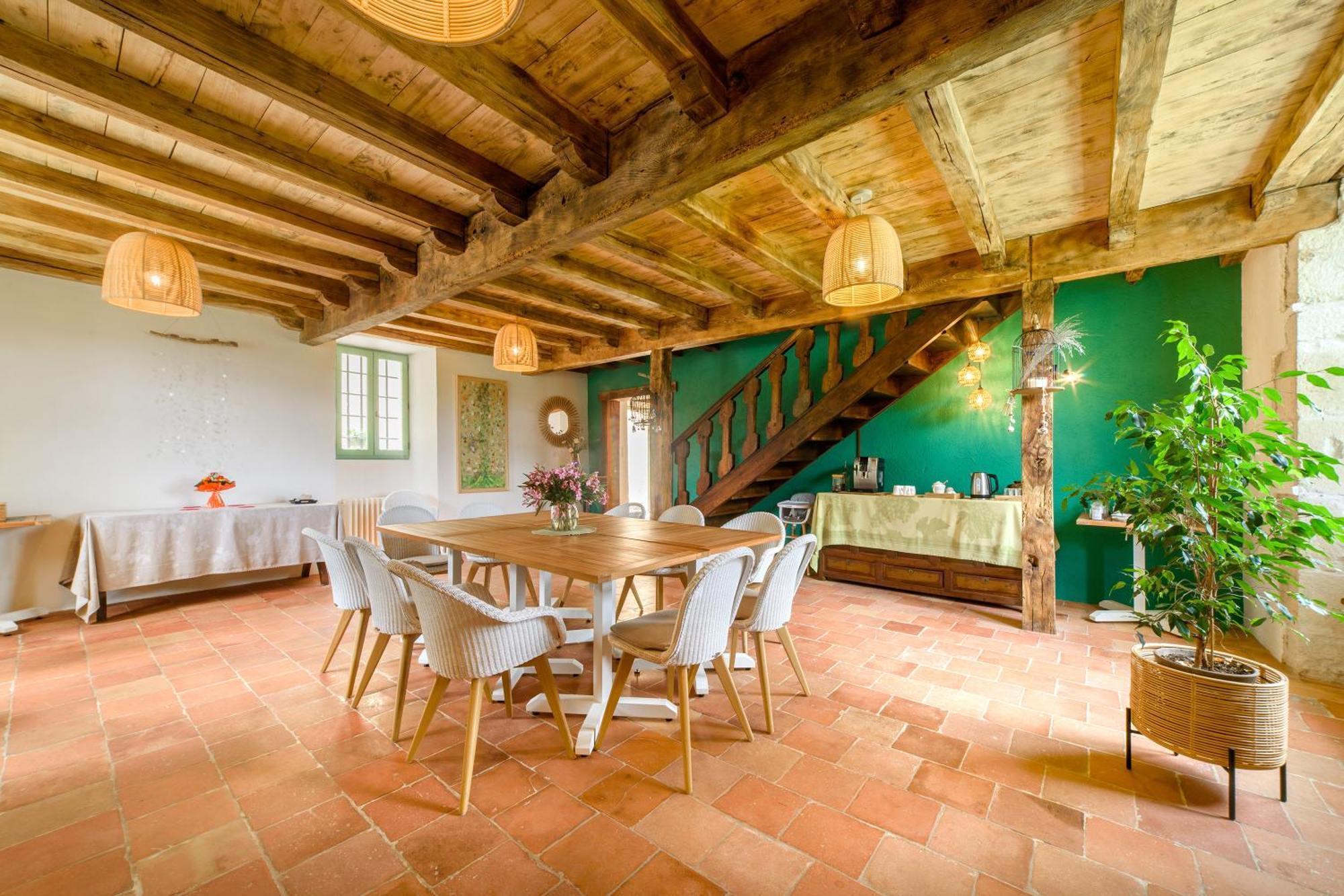 Manoir Le Moulinal47 - Vue Panoramique 호텔 Courbiac 외부 사진