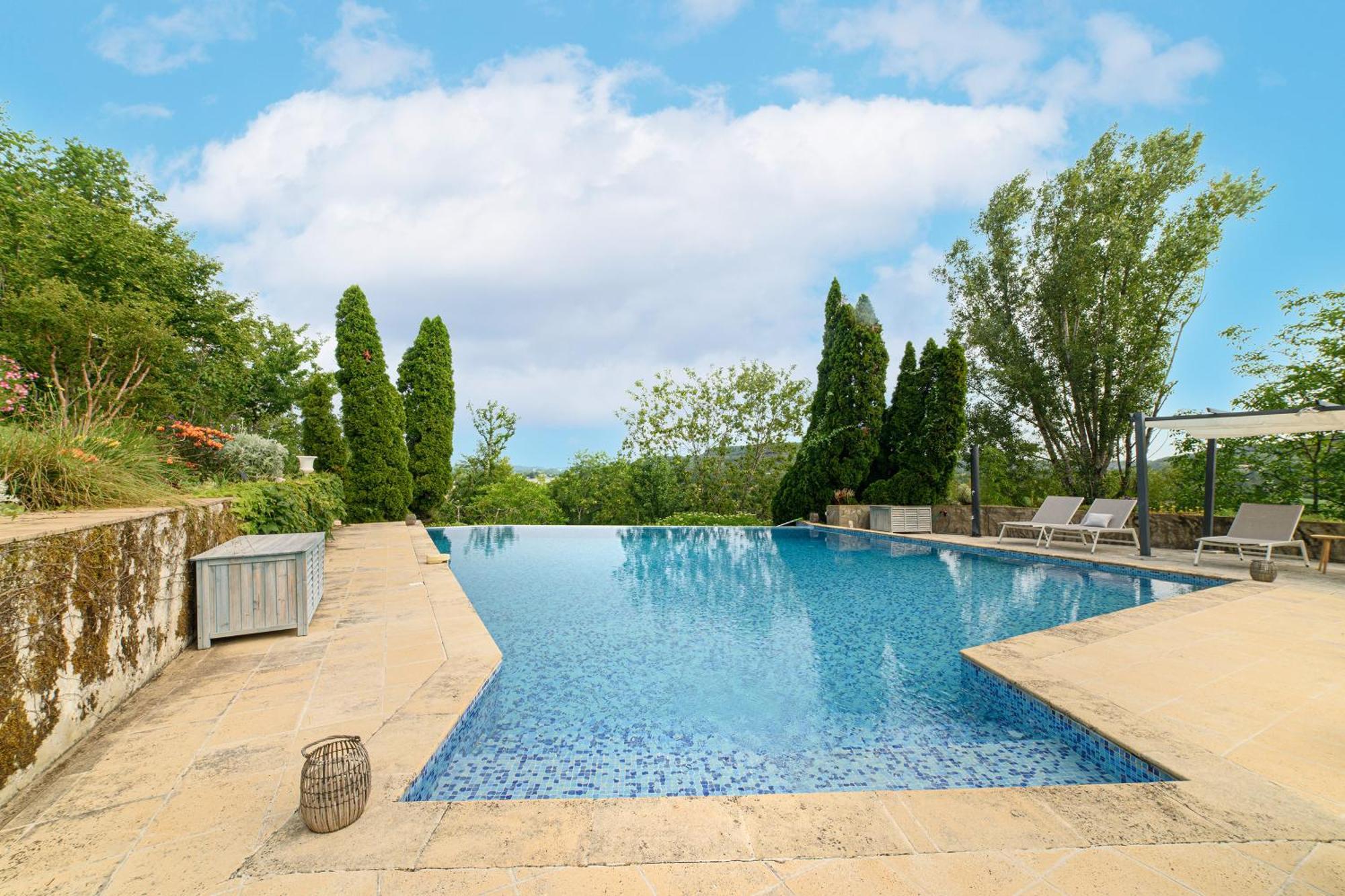 Manoir Le Moulinal47 - Vue Panoramique 호텔 Courbiac 외부 사진