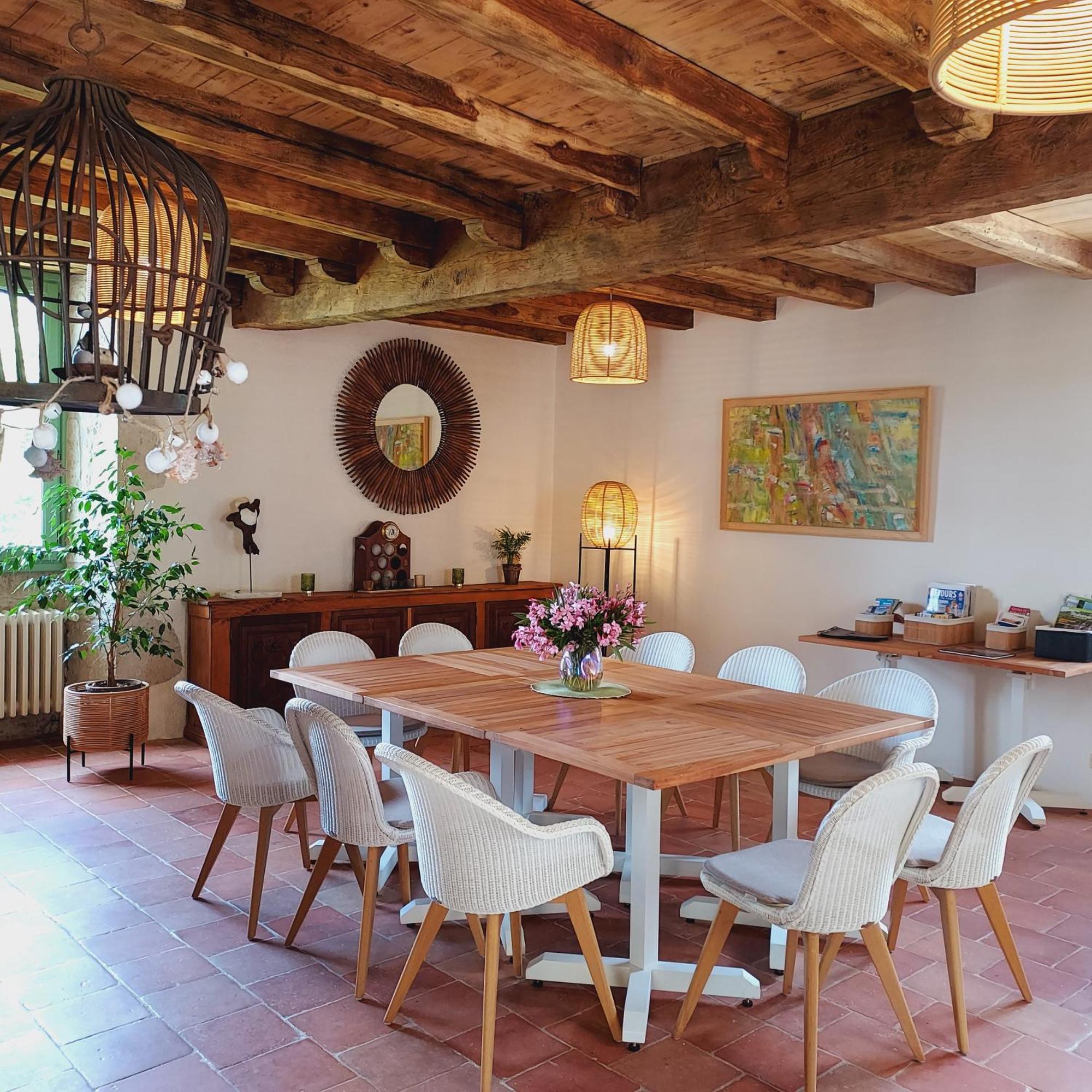 Manoir Le Moulinal47 - Vue Panoramique 호텔 Courbiac 외부 사진